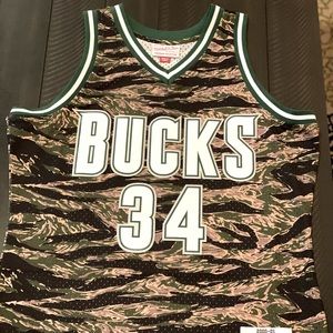 Rare Authentic Hardwood Classic Ray Allen Jersey